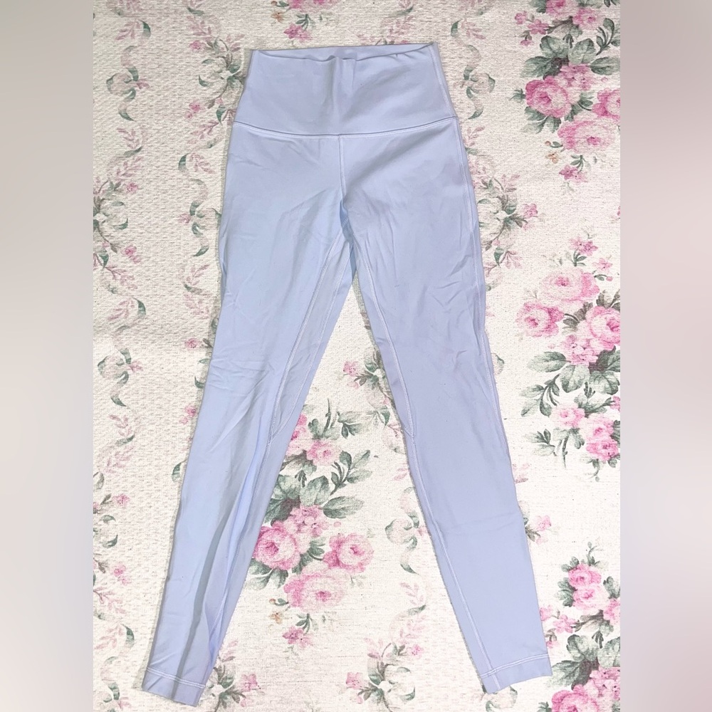 Lululemon Light Purple Double Lined Align Leggings Full Length